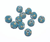 Handmade Kashmiri Beads use for jewelry makings, KASM-73